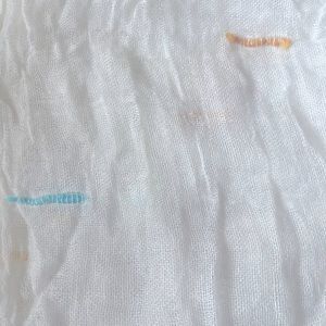 Anthropologie Light weight scarf with embroidery